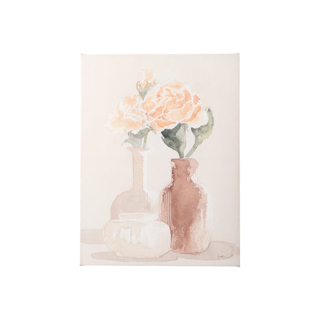 Boho Flowers II by Gabrielle Crawford a Hand Embellished Textured Canvas by Mercana at Eve Furniture