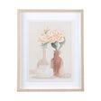 Boho Flowers II by Mercana Studio a Hand Embellished Textured Framed Art Print Matted under Glass by Mercana at Eve Furniture