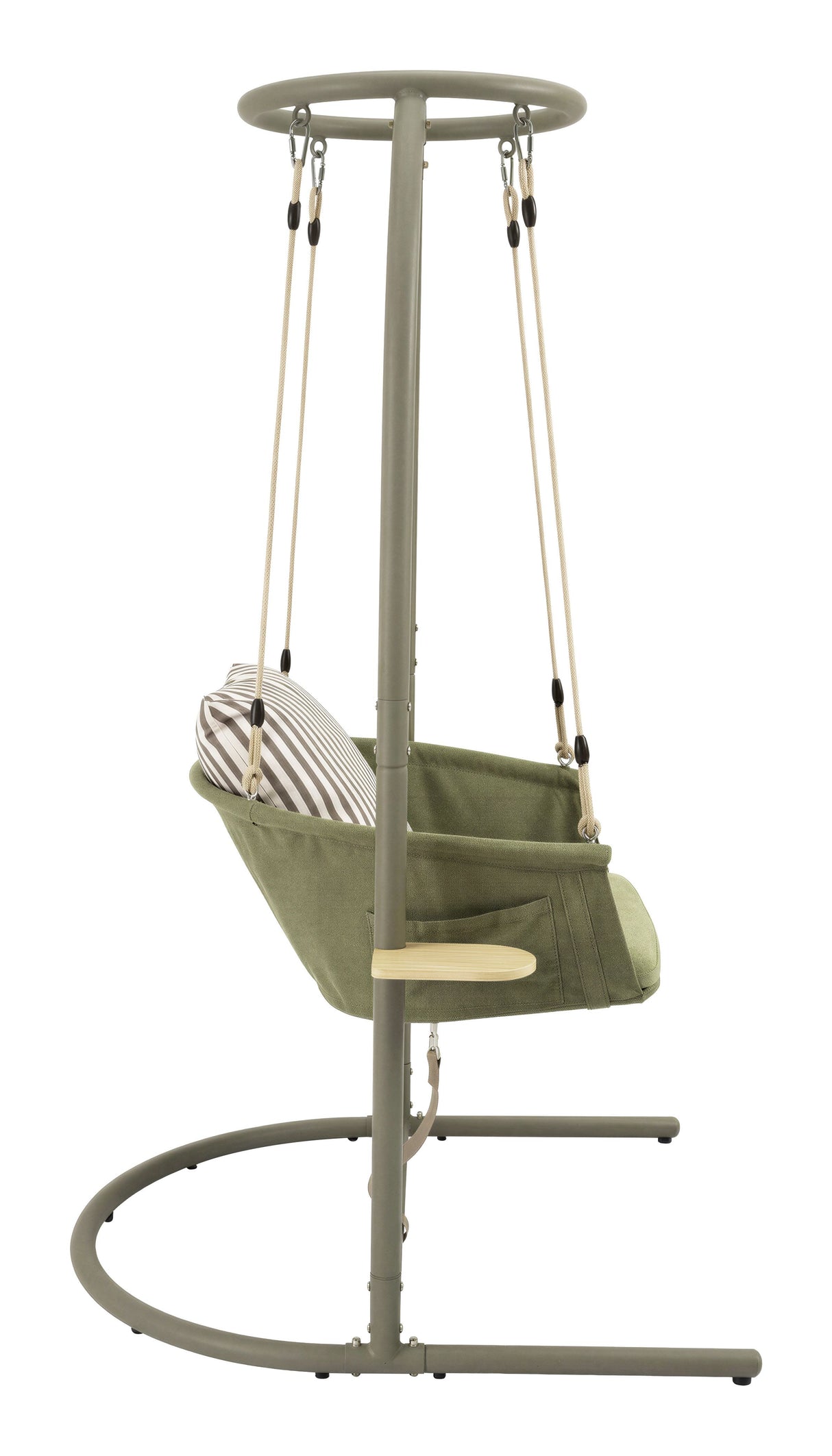 Boise Hanging Chair Green by Zuomod at Eve Furniture