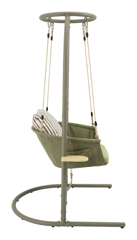 Boise Hanging Chair Green by Zuomod at Eve Furniture