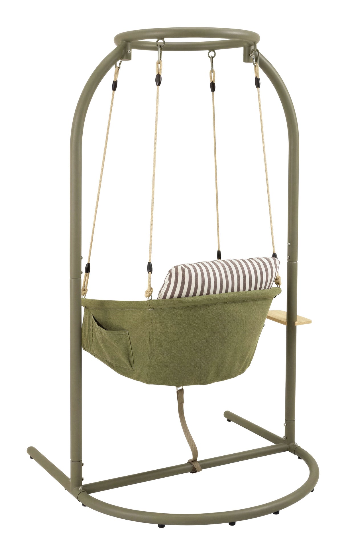 Boise Hanging Chair Green by Zuomod at Eve Furniture