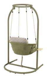 Boise Hanging Chair Green by Zuomod at Eve Furniture