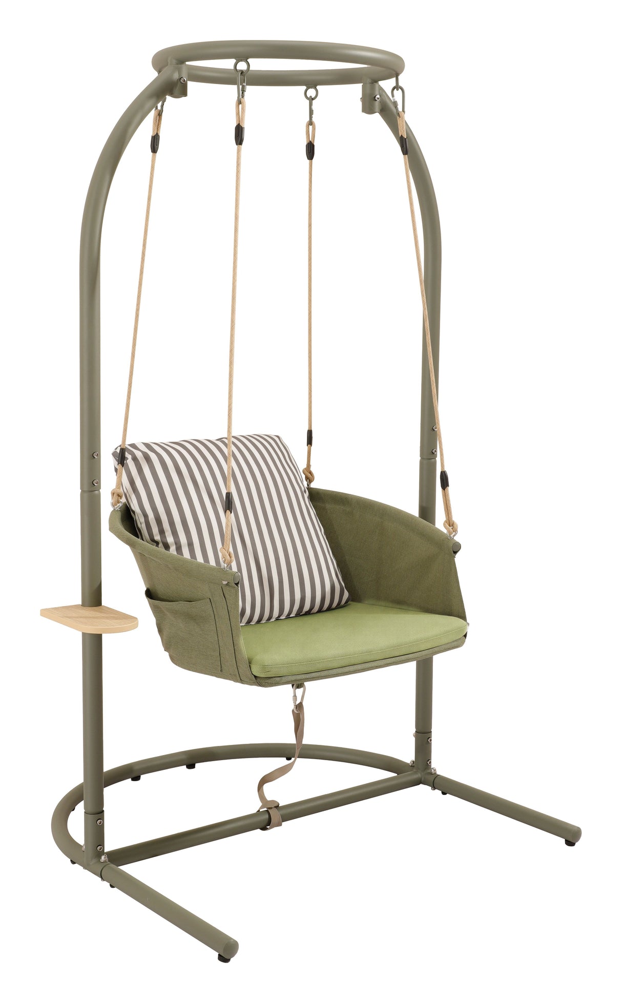 Boise Hanging Chair Green by Zuomod at Eve Furniture