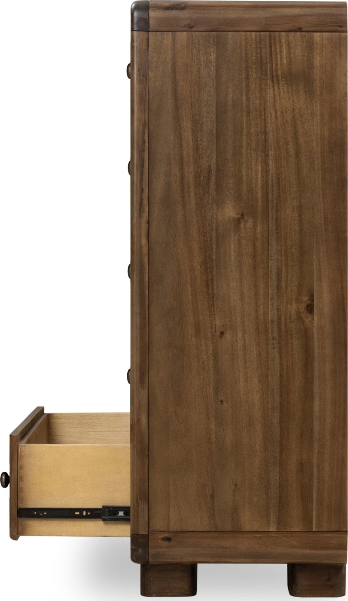 Boka Impala Five Drawer Acacia Wood Chest by Modus Furniture at Eve Furniture