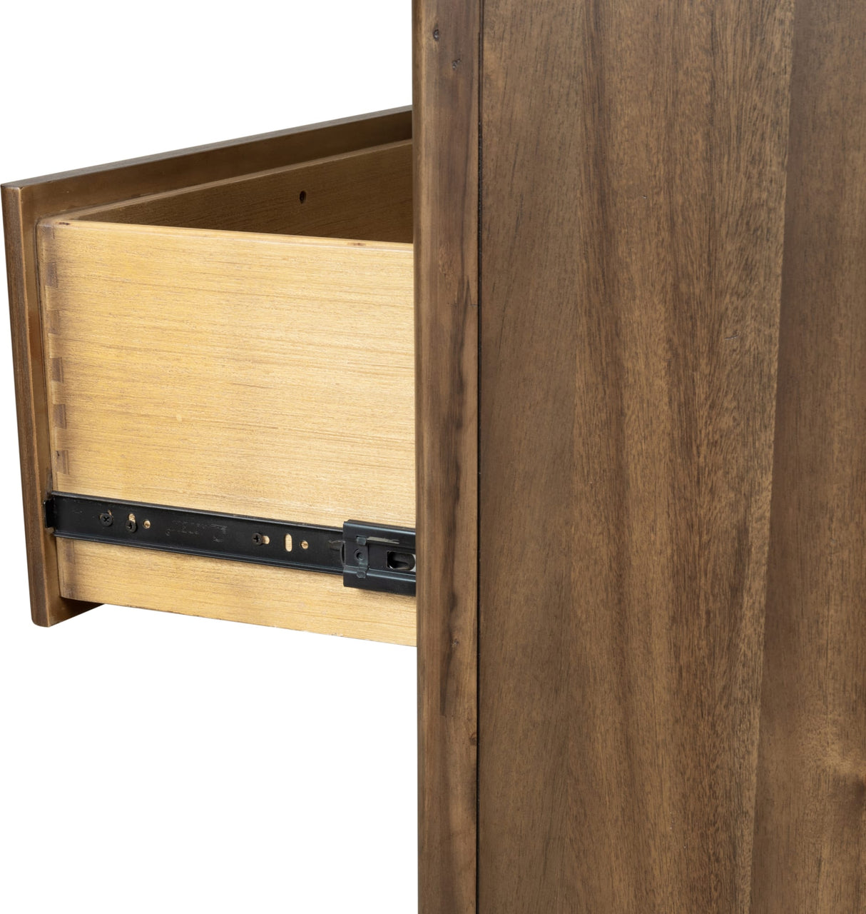 Boka Impala Five Drawer Acacia Wood Chest by Modus Furniture at Eve Furniture