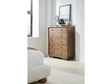 Boka Impala Five Drawer Acacia Wood Chest by Modus Furniture at Eve Furniture