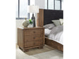 Boka Impala Three Drawer Acacia Wood Nightstand by Modus Furniture at Eve Furniture