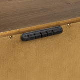Boka Impala Two Drawer Acacia Wood Nightstand by Modus Furniture at Eve Furniture