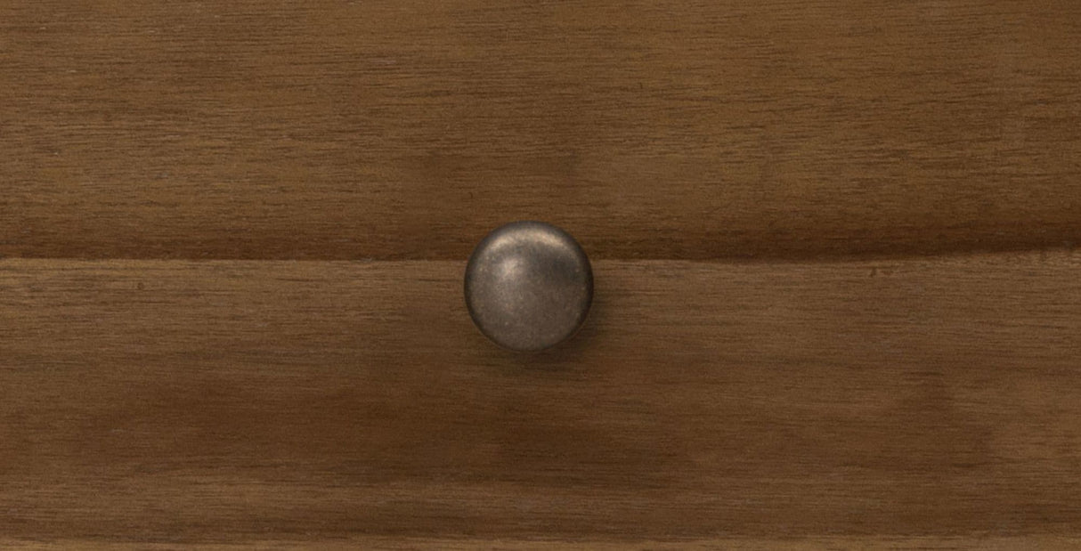 Boka Impala Two Drawer Acacia Wood Nightstand by Modus Furniture at Eve Furniture