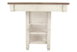 Bolanburg Antique White Counter Height Dining Table by Ashley at Eve Furniture