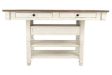 Bolanburg Antique White Counter Height Dining Table by Ashley at Eve Furniture