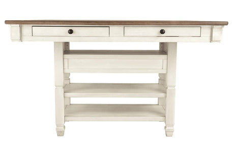 Bolanburg Antique White Counter Height Dining Table by Ashley at Eve Furniture