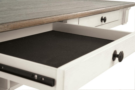 Bolanburg Antique White Counter Height Dining Table by Ashley at Eve Furniture