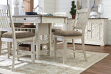Bolanburg Antique White Counter Height Dining Table by Ashley at Eve Furniture