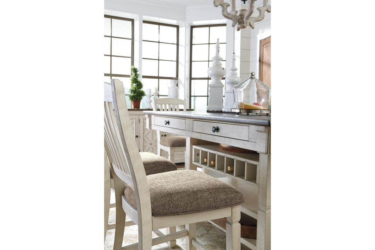 Bolanburg Antique White Counter Height Dining Table by Ashley at Eve Furniture