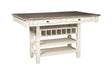 Bolanburg Antique White Counter Height Dining Table by Ashley at Eve Furniture