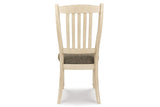 Bolanburg Antique White Dining Table with 4 Chairs and Bench by Ashley at Eve Furniture