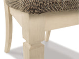 Bolanburg Antique White Dining Table with 4 Chairs and Bench by Ashley at Eve Furniture