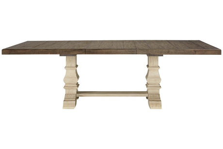 Bolanburg Antique White Extention Dining Table by Ashley at Eve Furniture