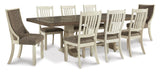 Bolanburg Antique White Two-tone Extendable Dining Room Set by Ashley at Eve Furniture