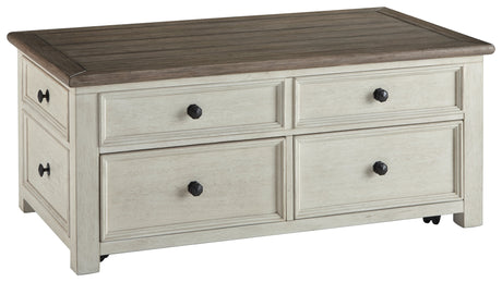 Bolanburg Coffee Table with 2 End Tables in Two-tone by Ashley at Eve Furniture