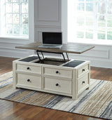 Bolanburg Coffee Table with 2 End Tables in Two-tone by Ashley at Eve Furniture