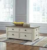 Bolanburg Coffee Table with 2 End Tables in Two-tone by Ashley at Eve Furniture