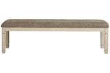 Bolanburg Two-tone 65" Dining Bench by Ashley at Eve Furniture