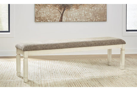 Bolanburg Two-tone 65" Dining Bench by Ashley at Eve Furniture