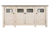 Bolanburg Two-tone 74" TV Stand by Ashley at Eve Furniture