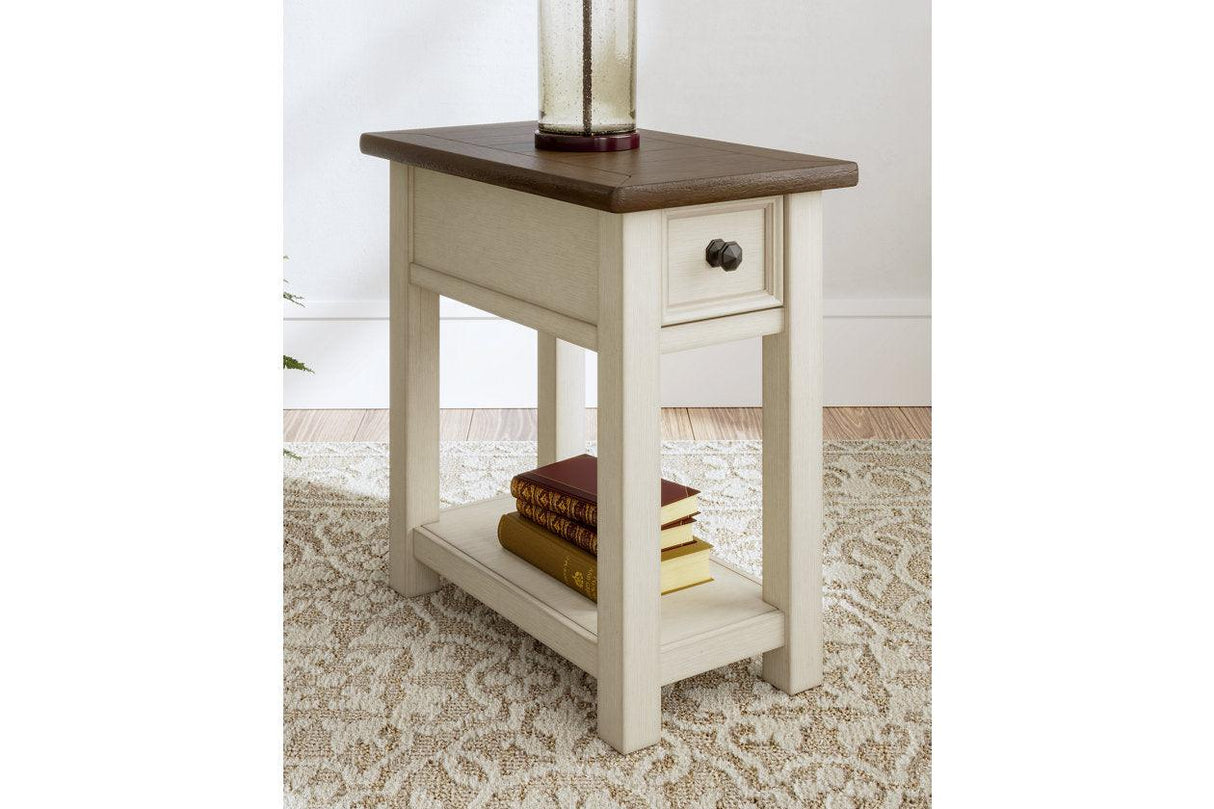 Bolanburg Two-tone Chairside End Table by Ashley at Eve Furniture