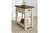 Bolanburg Two-tone Chairside End Table by Ashley at Eve Furniture