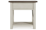 Bolanburg Two-tone Chairside End Table by Ashley at Eve Furniture