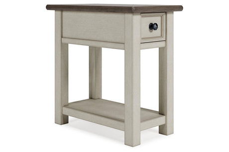 Bolanburg Two-tone Chairside End Table by Ashley at Eve Furniture