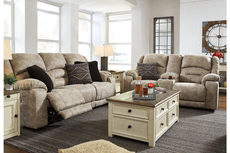 Bolanburg Two-tone Chairside End Table with USB Ports & Outlets by Ashley at Eve Furniture