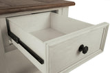 Bolanburg Two-tone Coffee Table and 2 End Tables by Ashley at Eve Furniture