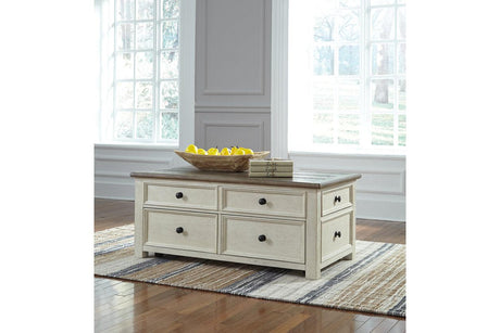 Bolanburg Two-tone Coffee Table and 2 End Tables by Ashley at Eve Furniture