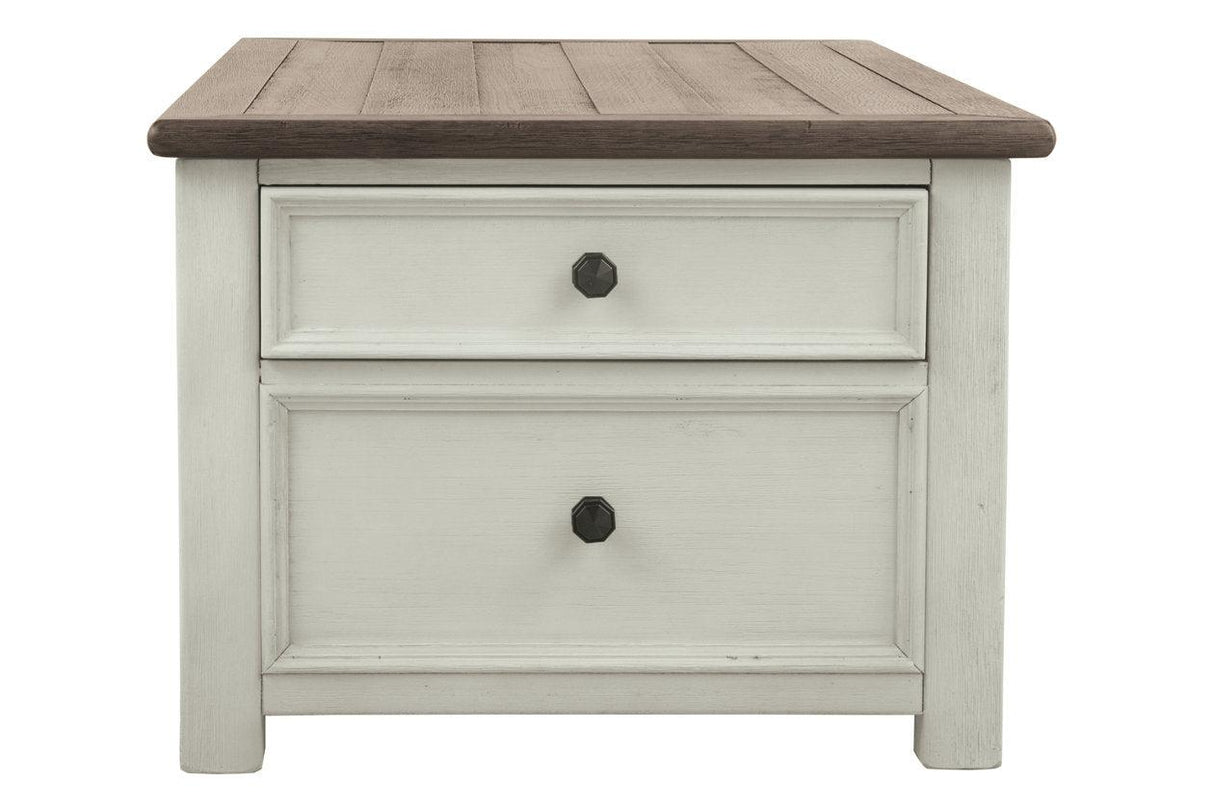 Bolanburg Two-tone Coffee Table with Lift Top by Ashley at Eve Furniture