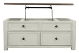 Bolanburg Two-tone Coffee Table with Lift Top by Ashley at Eve Furniture