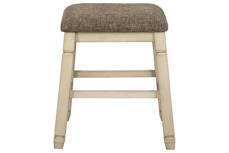 Bolanburg Two-tone Counter Height Barstool, Set of 2 by Ashley at Eve Furniture