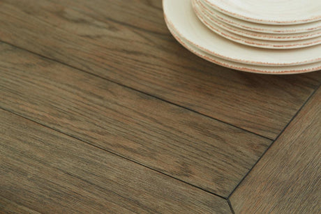 Bolanburg Two-tone Counter Height Bench by Ashley at Eve Furniture