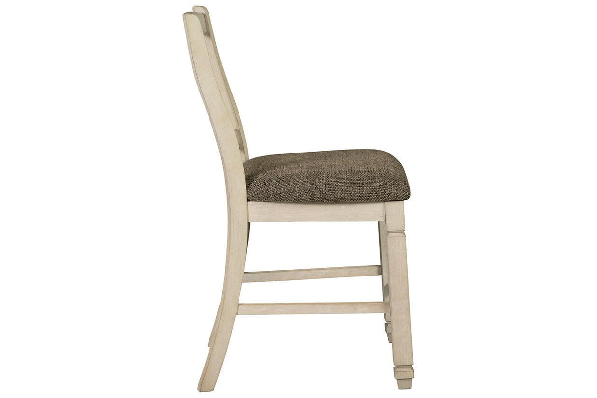 Bolanburg Two-tone Counter Height Chair, Set of 2 by Ashley at Eve Furniture