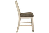Bolanburg Two-tone Counter Height Chair, Set of 2 by Ashley at Eve Furniture