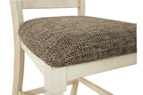 Bolanburg Two-tone Counter Height Chair, Set of 2 by Ashley at Eve Furniture