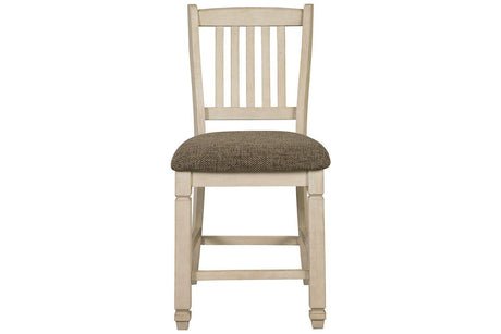 Bolanburg Two-tone Counter Height Chair, Set of 2 by Ashley at Eve Furniture