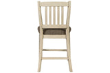 Bolanburg Two-tone Counter Height Chair, Set of 2 by Ashley at Eve Furniture