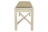 Bolanburg Two-tone Dining Bench by Ashley at Eve Furniture