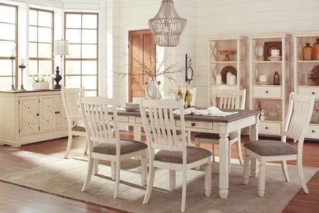 Bolanburg Two-tone Dining Chair, Set of 2 by Ashley at Eve Furniture