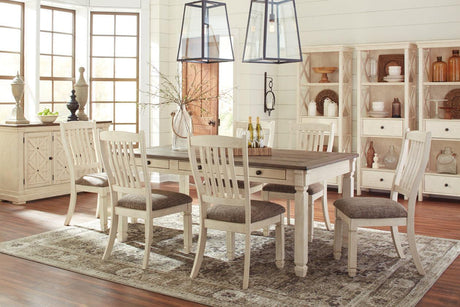 Bolanburg Two-tone Dining Chair, Set of 2 by Ashley at Eve Furniture