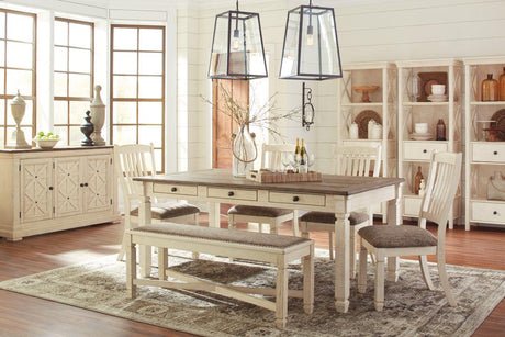 Bolanburg Two-tone Dining Chair, Set of 2 by Ashley at Eve Furniture